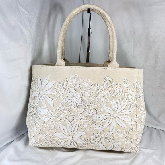 Oscar De La Renta Floral CanvasTote for Neiman Marcus/Target - Picture 9 of 12